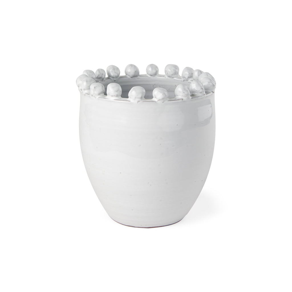 Mercana Basin 8.1" x 8.1" x 9.1" Ceramic Vase