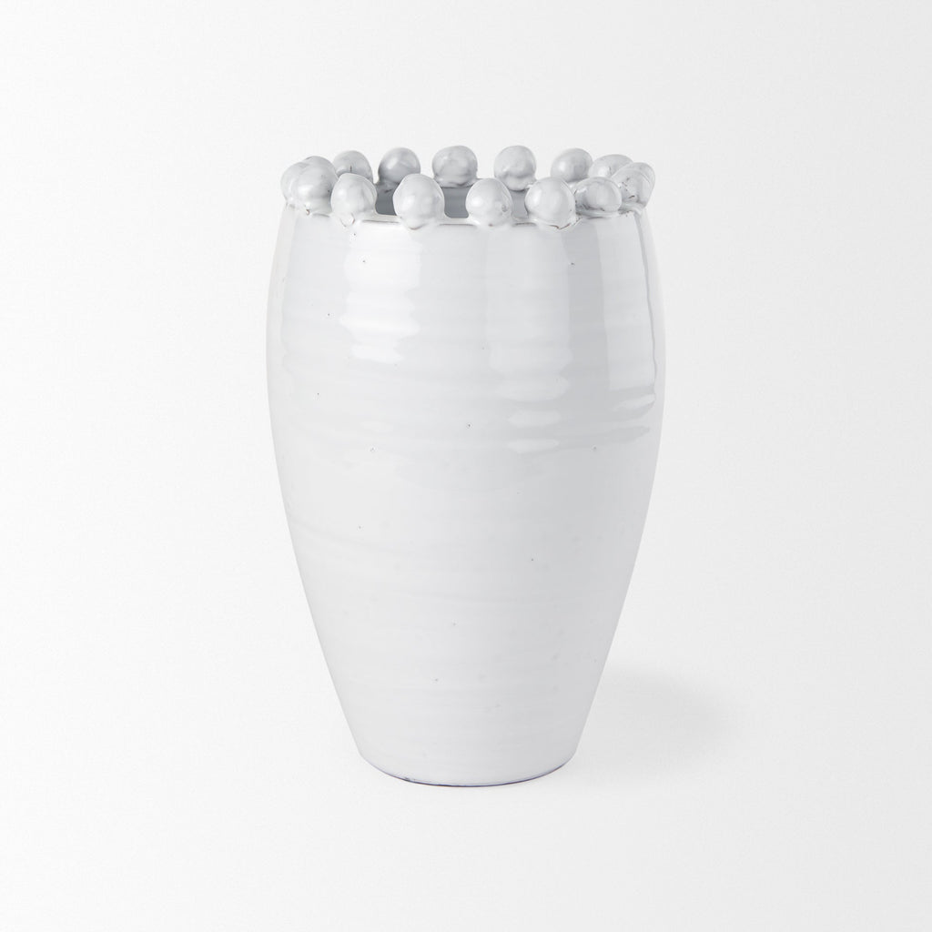 Mercana Basin 7.3" x 7.3" x 11.2" Ceramic Vase