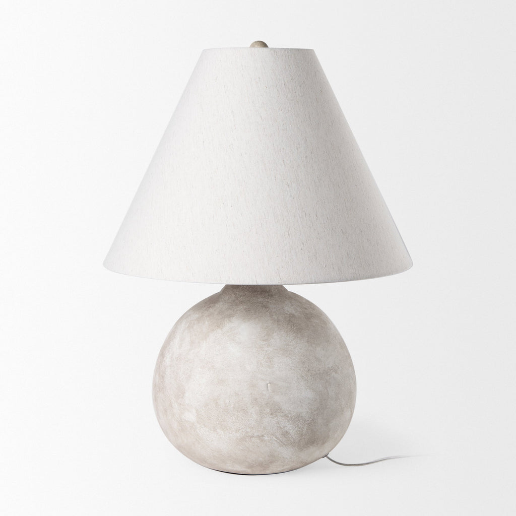 Mercana Mehdi 18" x 18" x 25.3" Ceramic Table Lamp