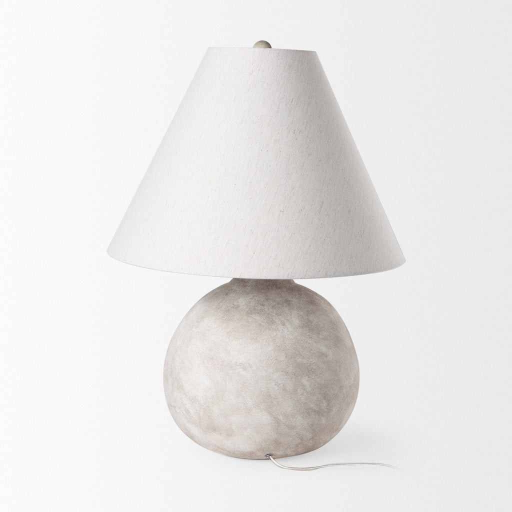 Mercana Mehdi 18" x 18" x 25.3" Ceramic Table Lamp