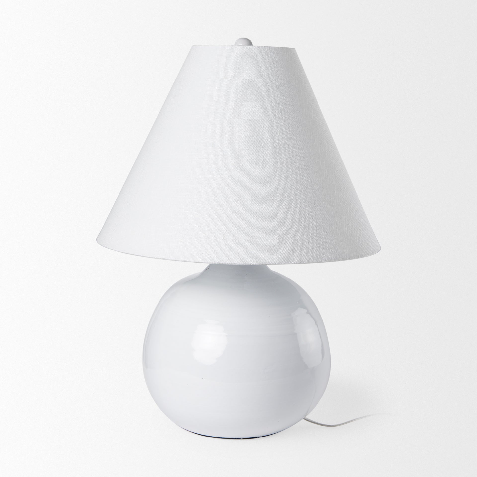 Mercana Mehdi 12.2" x 12.2" x 11" Ceramic Table Lamp