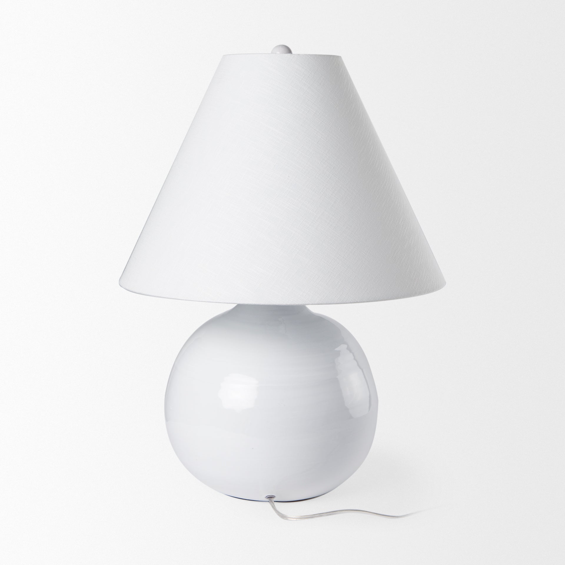 Mercana Mehdi 12.2" x 12.2" x 11" Ceramic Table Lamp