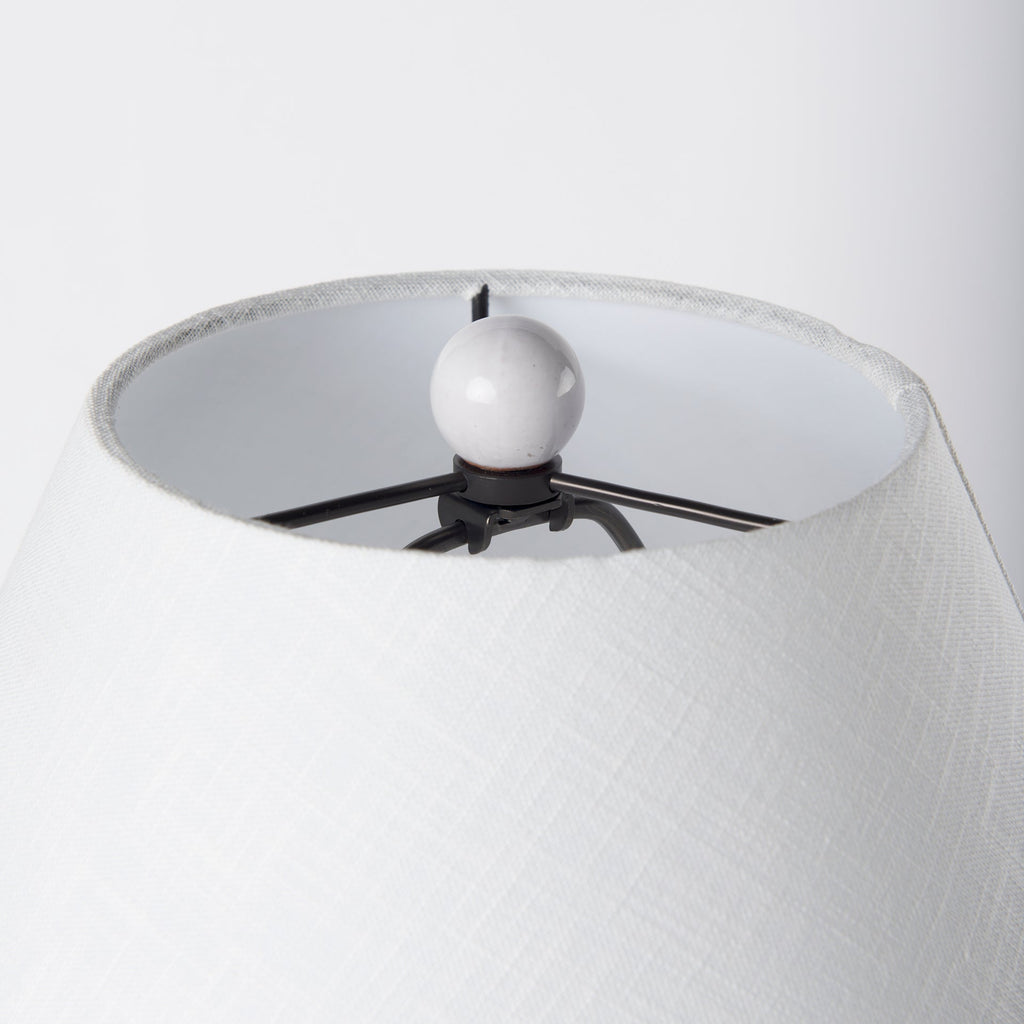 Mercana Mehdi 12.2" x 12.2" x 11" Ceramic Table Lamp