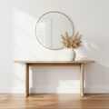Mercana Grier 65" x 16" x 29" Solid Wood Console Table