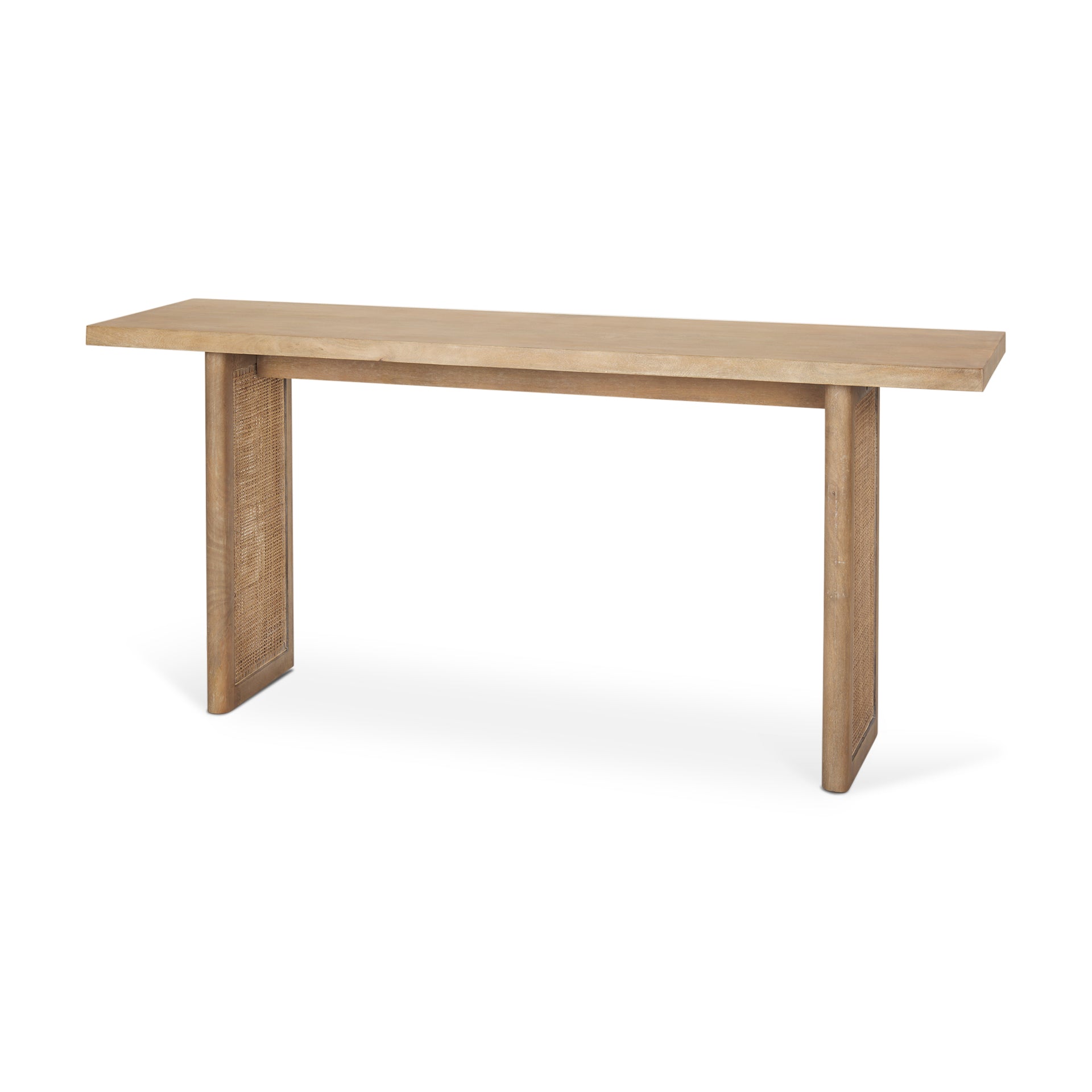 Mercana Grier 65" x 16" x 29" Solid Wood Console Table