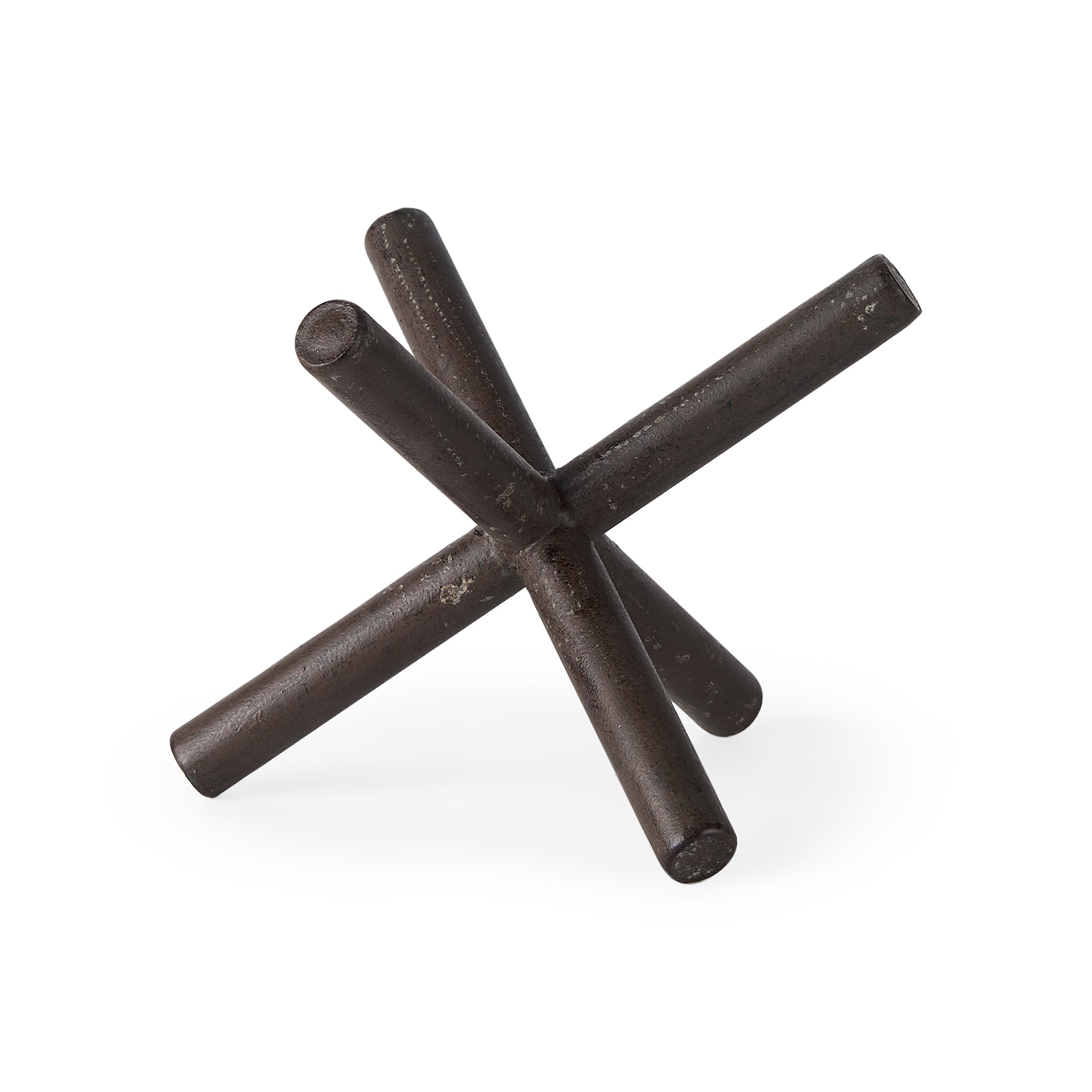 Mercana Astericks 8.1" x 7.3" x 6.3" Metal Decorative Object