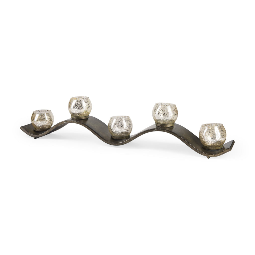 Mercana Lux 37" x 4.9" x 7" Candle Holder