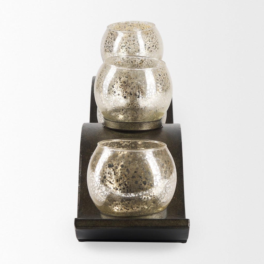 Mercana Lux 37" x 4.9" x 7" Candle Holder
