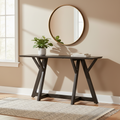 Mercana Jennings 54" x 16" x 29.5" Solid Wood Console Table