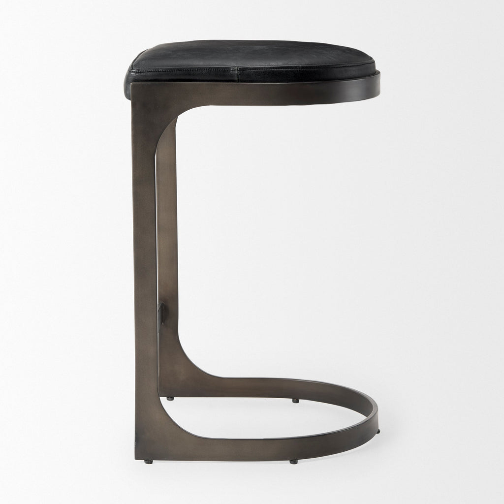 Mercana Tyson 17.3" x 17.5" x 28" Metal Stool