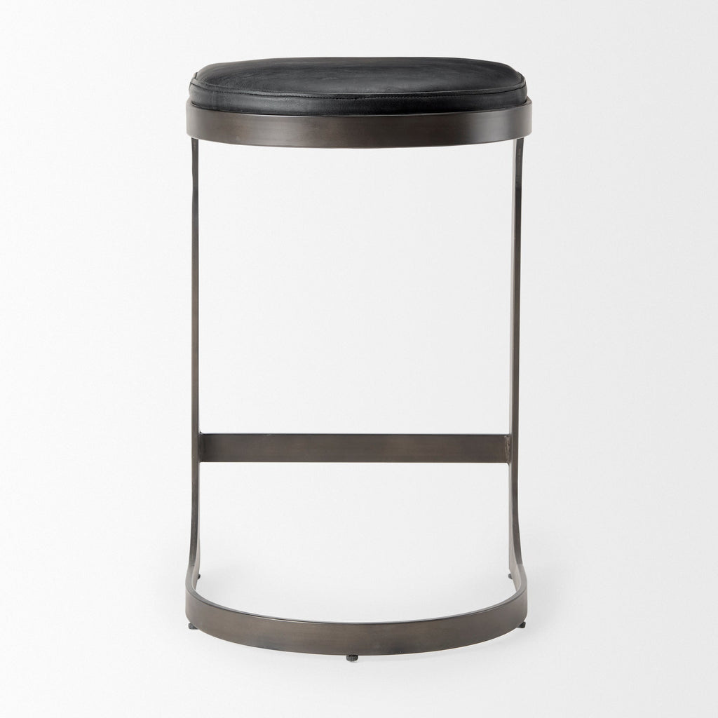 Mercana Tyson 17.3" x 17.5" x 28" Metal Stool