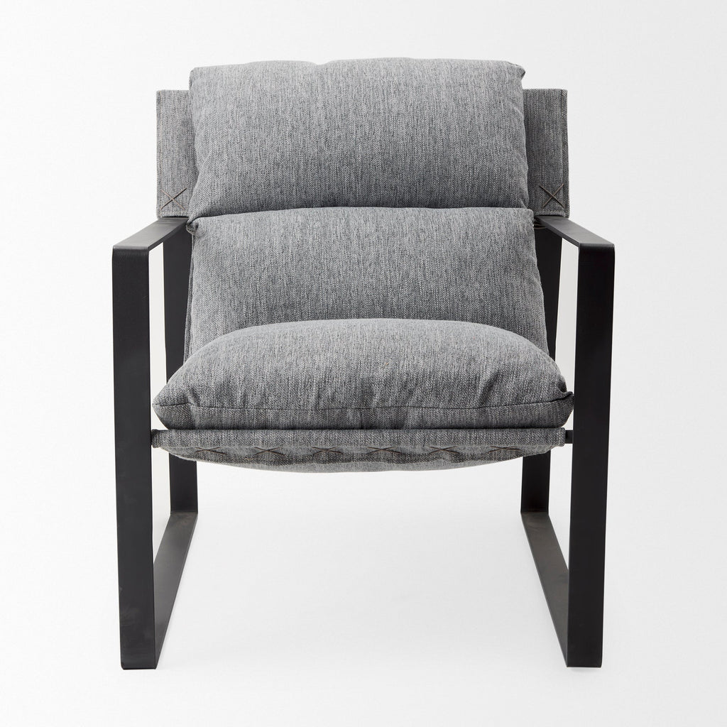 Mercana Guilia 26.8" x 34.9" x 30" Metal Side Chair