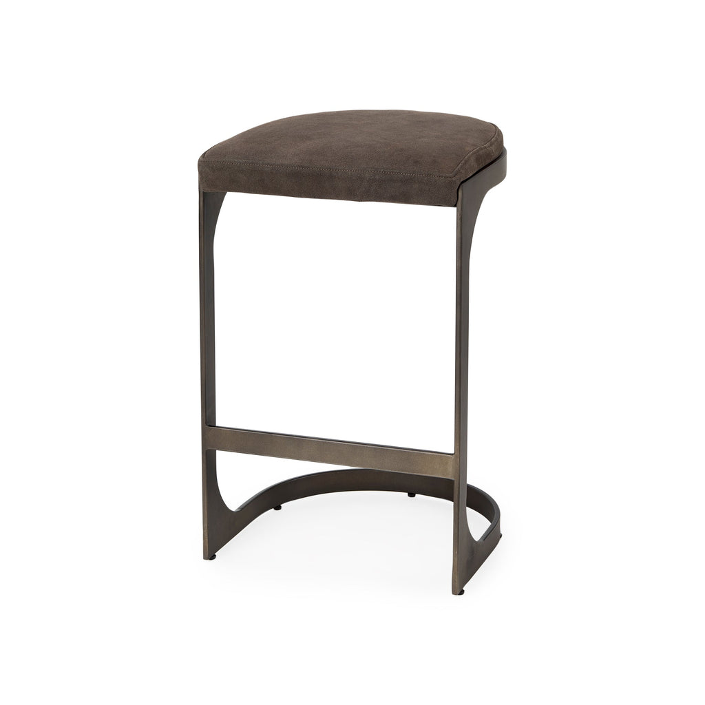 Mercana Tyson 17.3" x 17.5" x 28" Metal Stool