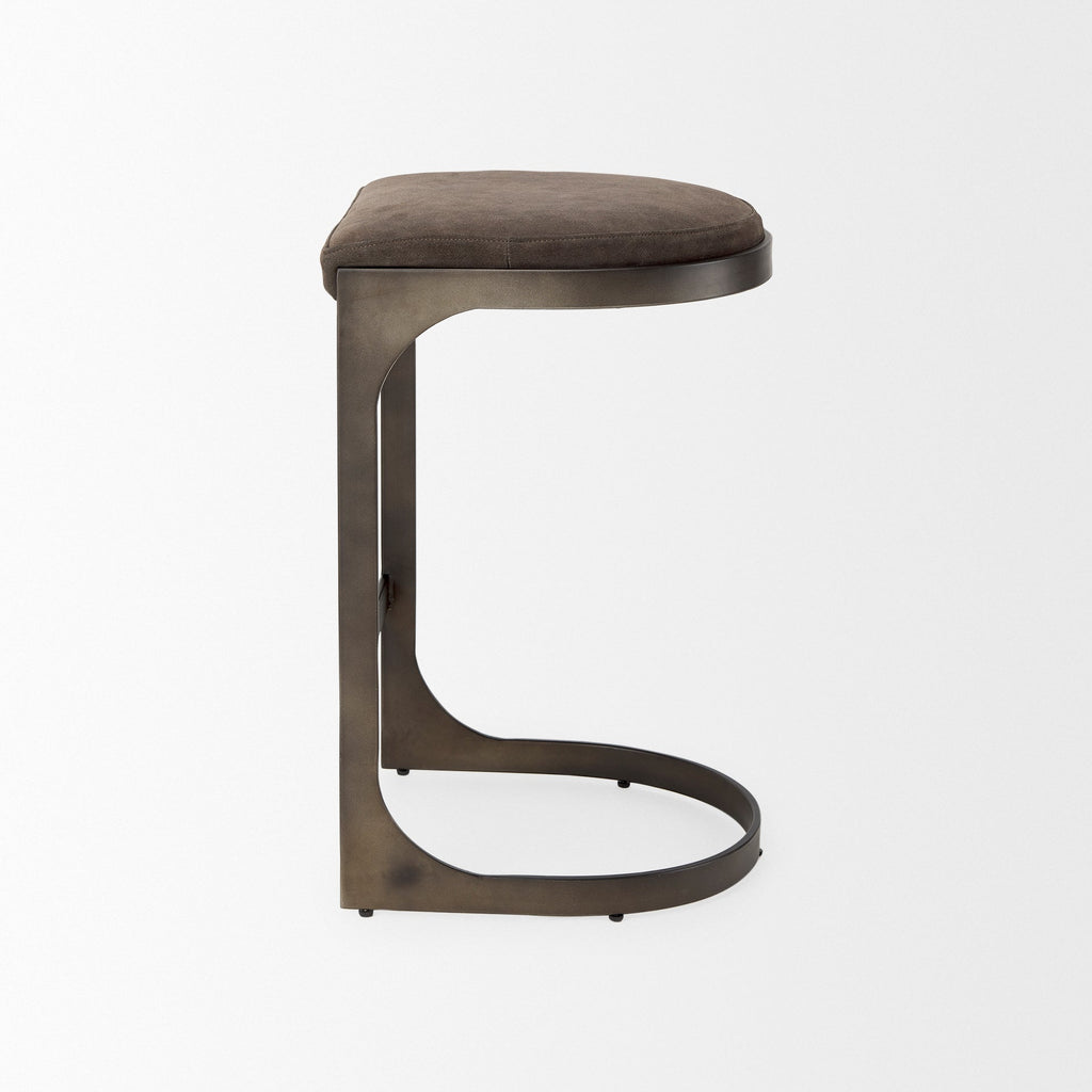 Mercana Tyson 17.3" x 17.5" x 28" Metal Stool