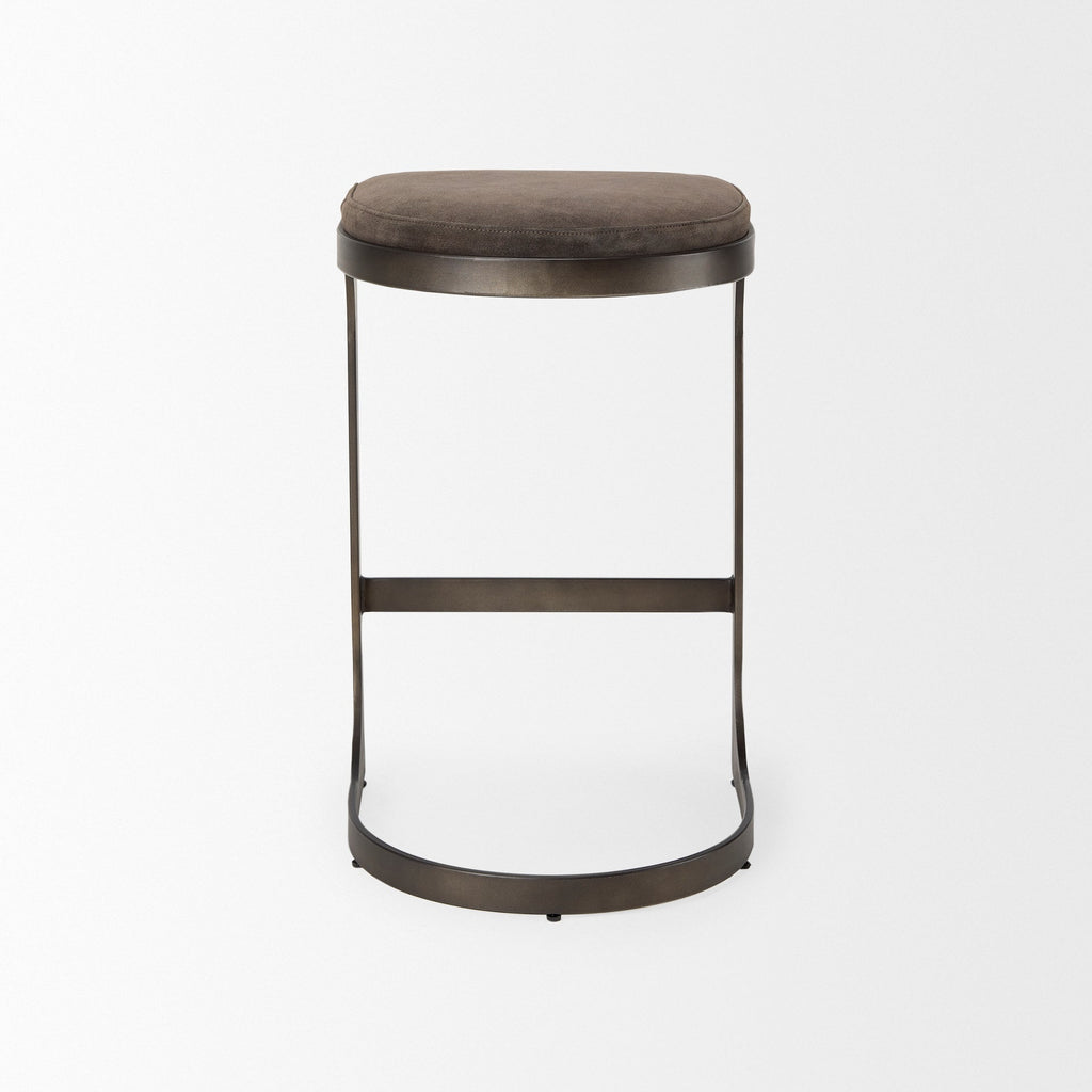 Mercana Tyson 17.3" x 17.5" x 28" Metal Stool