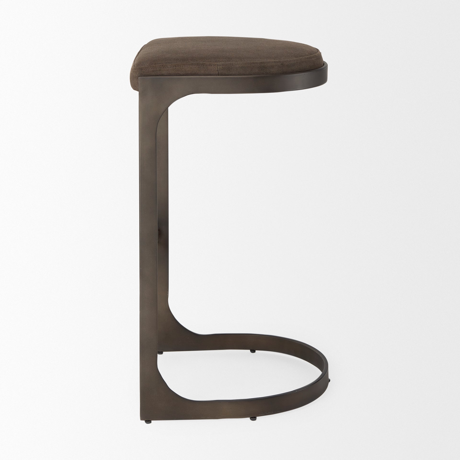 Mercana Tyson 17.3" x 18" x 31.3" Metal Stool