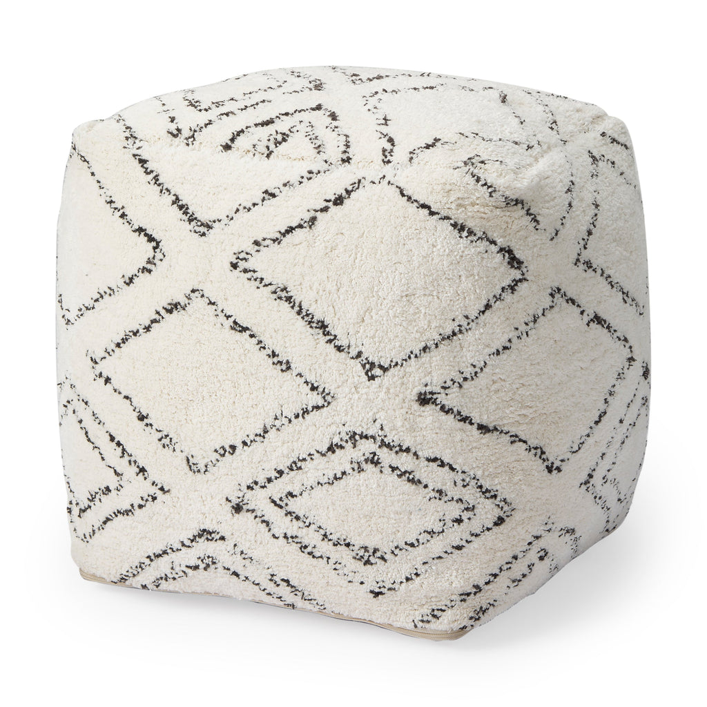 Mercana Tapir 17.7" x 17.7" x 17.7" Pouf