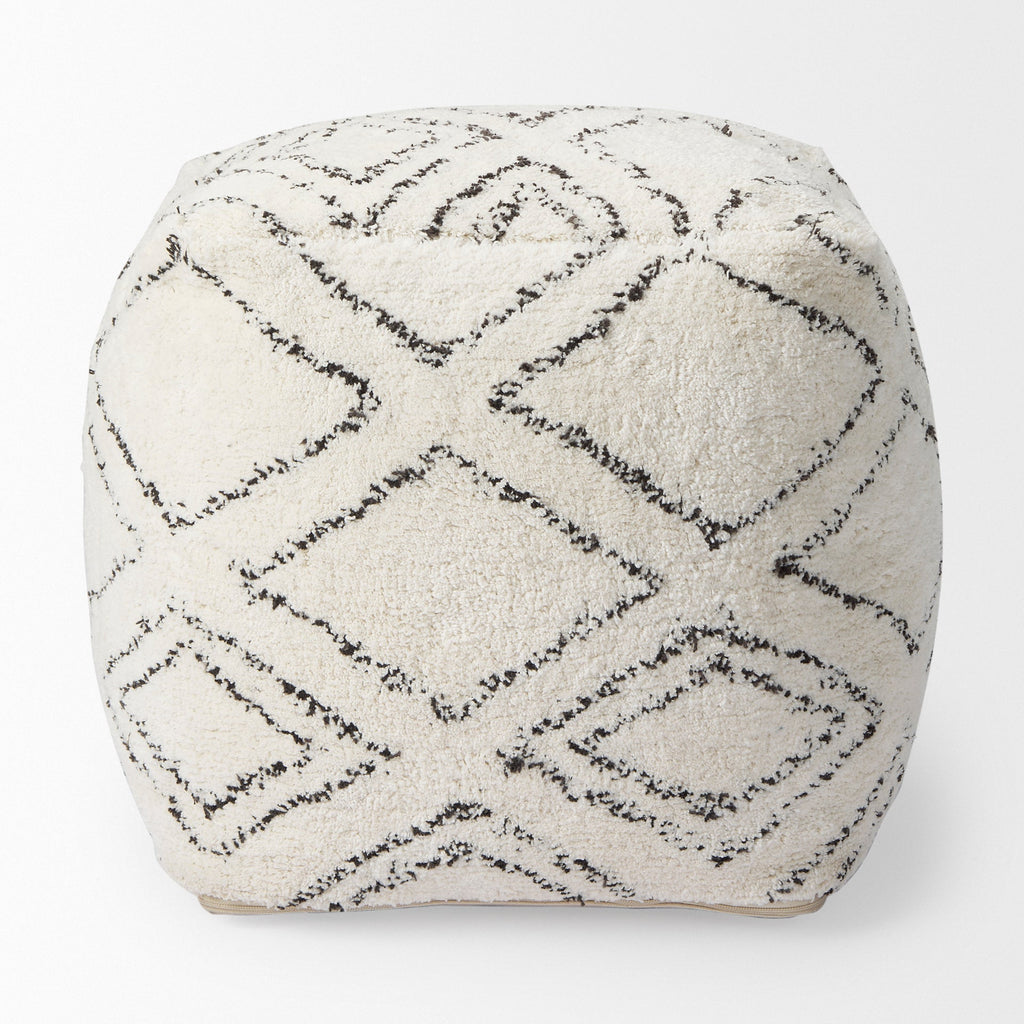 Mercana Tapir 17.7" x 17.7" x 17.7" Pouf