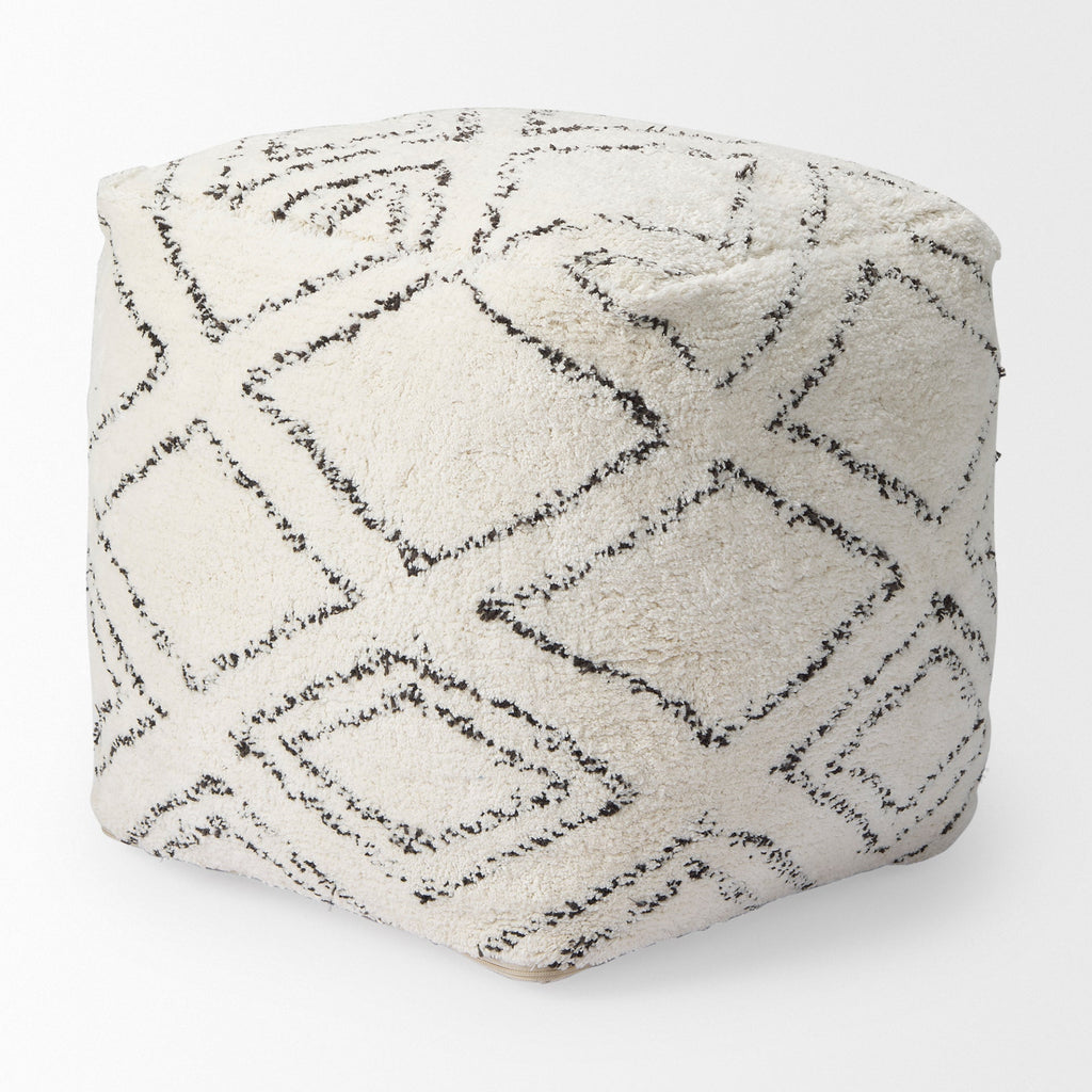 Mercana Tapir 17.7" x 17.7" x 17.7" Pouf