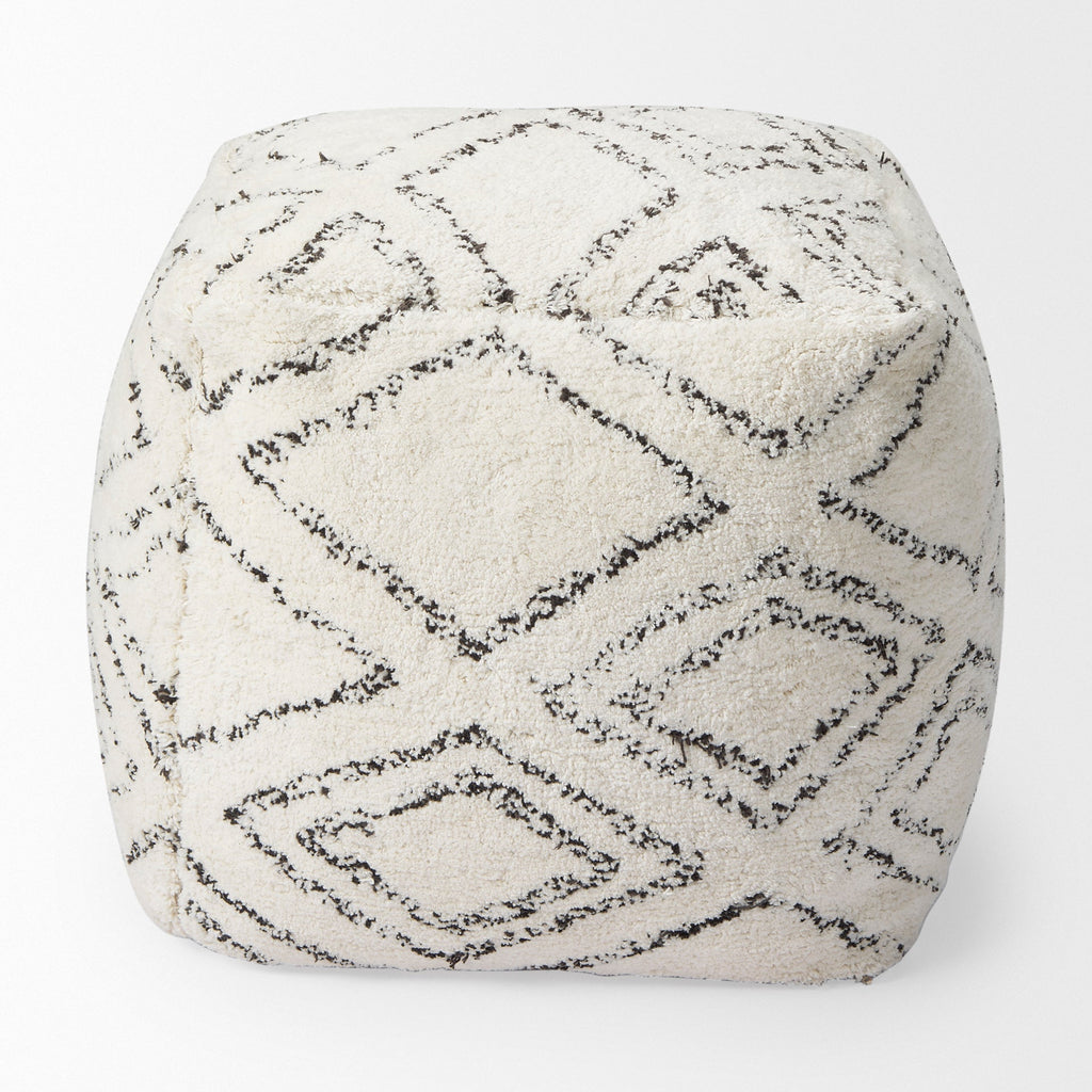 Mercana Tapir 17.7" x 17.7" x 17.7" Pouf