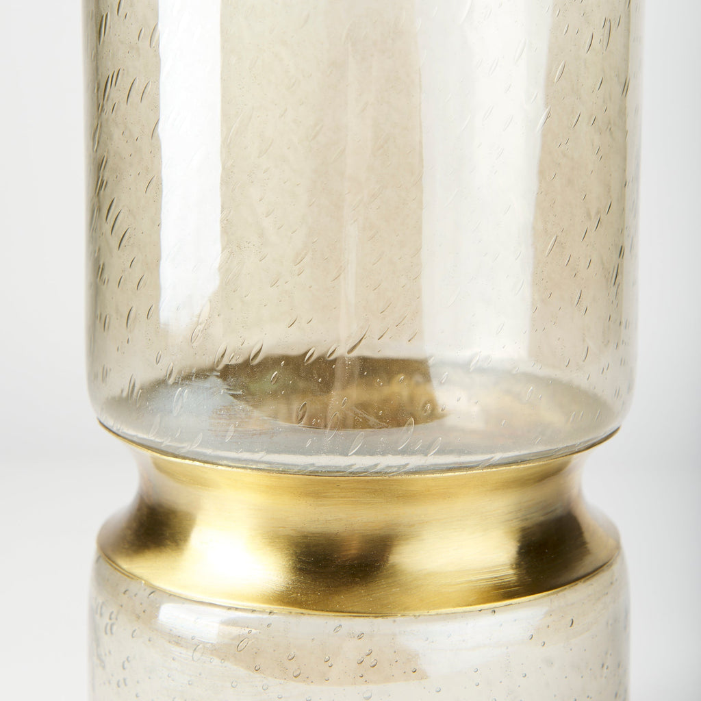 Mercana Adriatic 5.1" x 5.1" x 13.4" Glass Vase