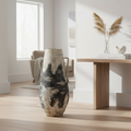 Mercana Boscia 14" x 12.6" x 28.9" Ceramic Floor Vase