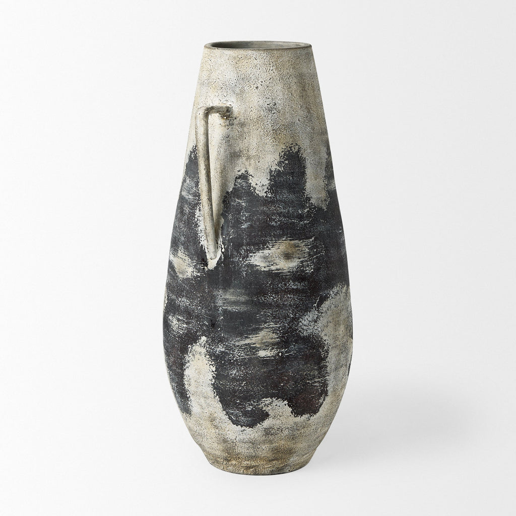 Mercana Boscia 14" x 12.6" x 28.9" Ceramic Floor Vase