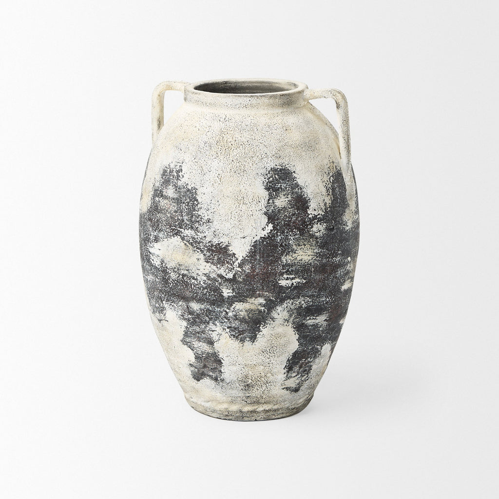 Mercana Boscia 15" x 15" x 22" Ceramic Floor Vase