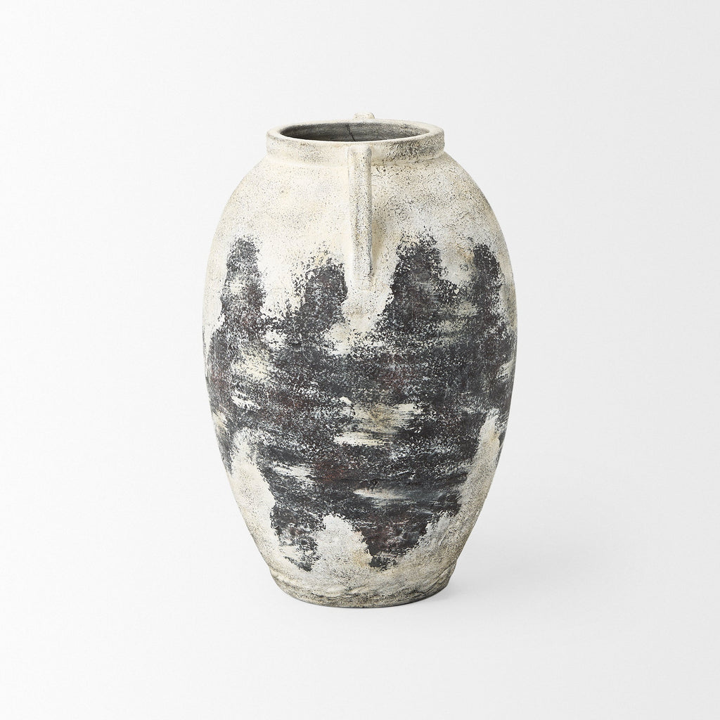 Mercana Boscia 15" x 15" x 22" Ceramic Floor Vase