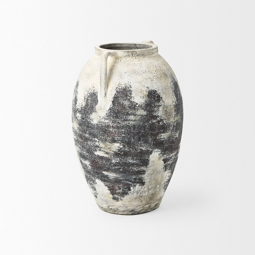 Mercana Boscia 15" x 15" x 22" Ceramic Floor Vase