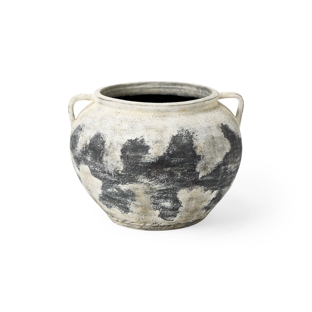 Mercana Boscia 20.1" x 20.1" x 15" Ceramic Floor Vase
