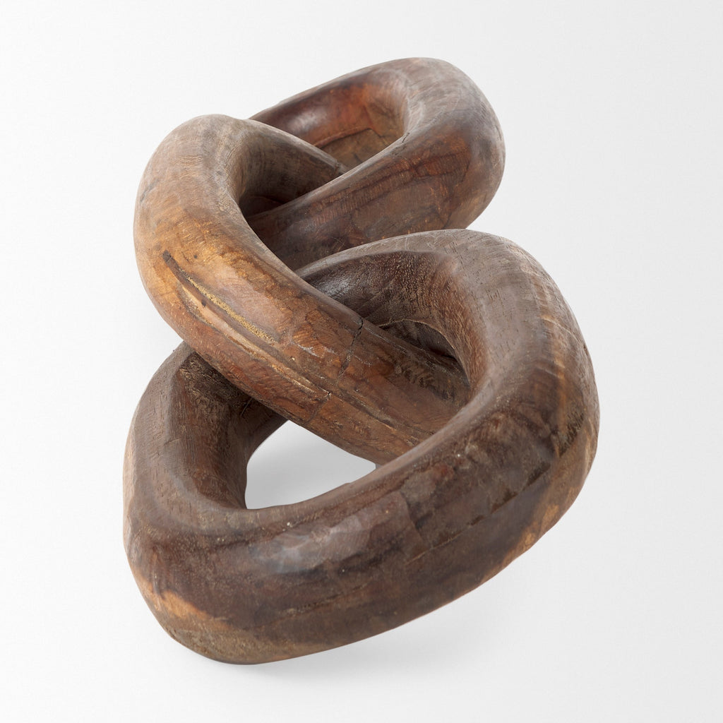 Mercana Tayla 9.5" x 2" x 21" Solid Wood Decorative Object
