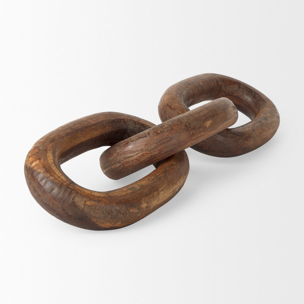 Mercana Tayla 9.5" x 2" x 21" Solid Wood Decorative Object
