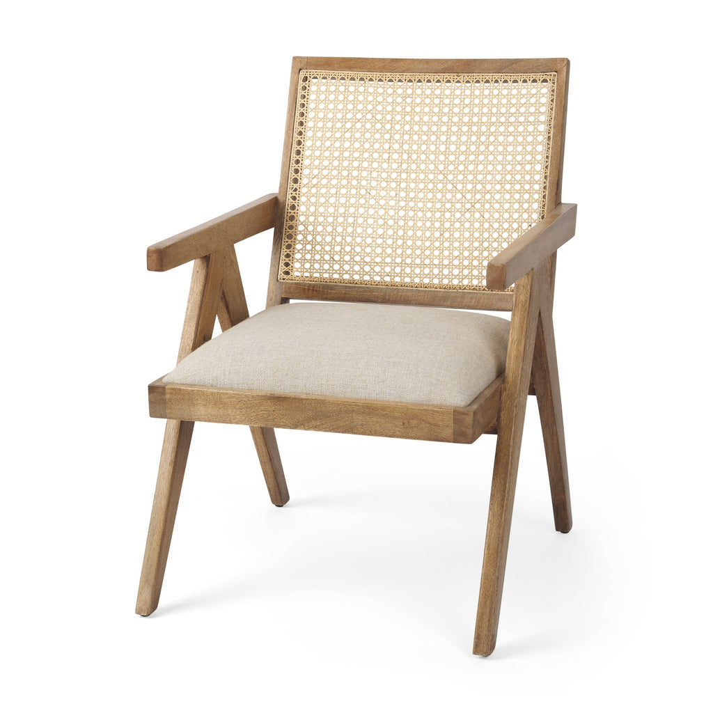 Mercana Donna 21.7" x 21.7" x 29.5" Solid Wood Side Chair
