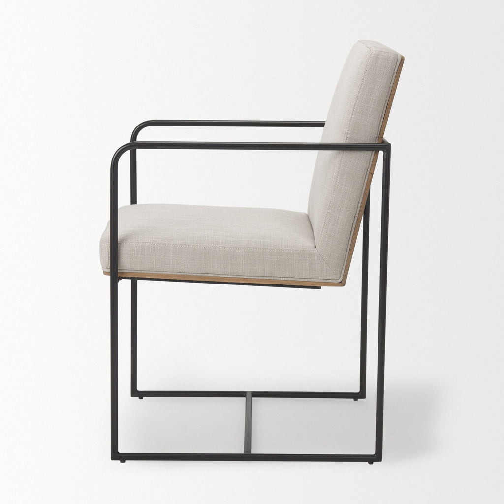 Mercana Stamford 25" x 20.5" x 36" Metal Dining Chair
