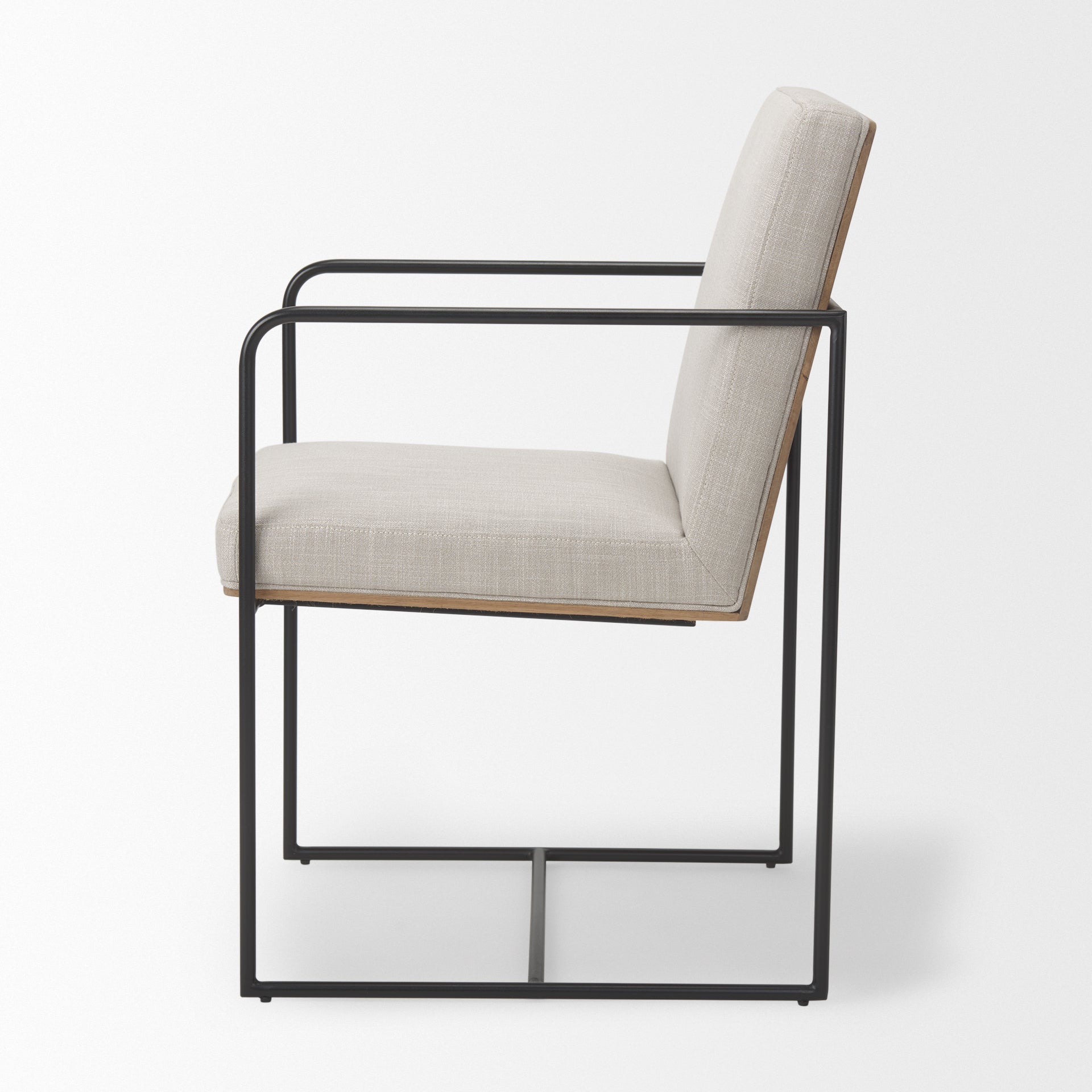 Mercana Stamford 25" x 20.5" x 36" Metal Dining Chair