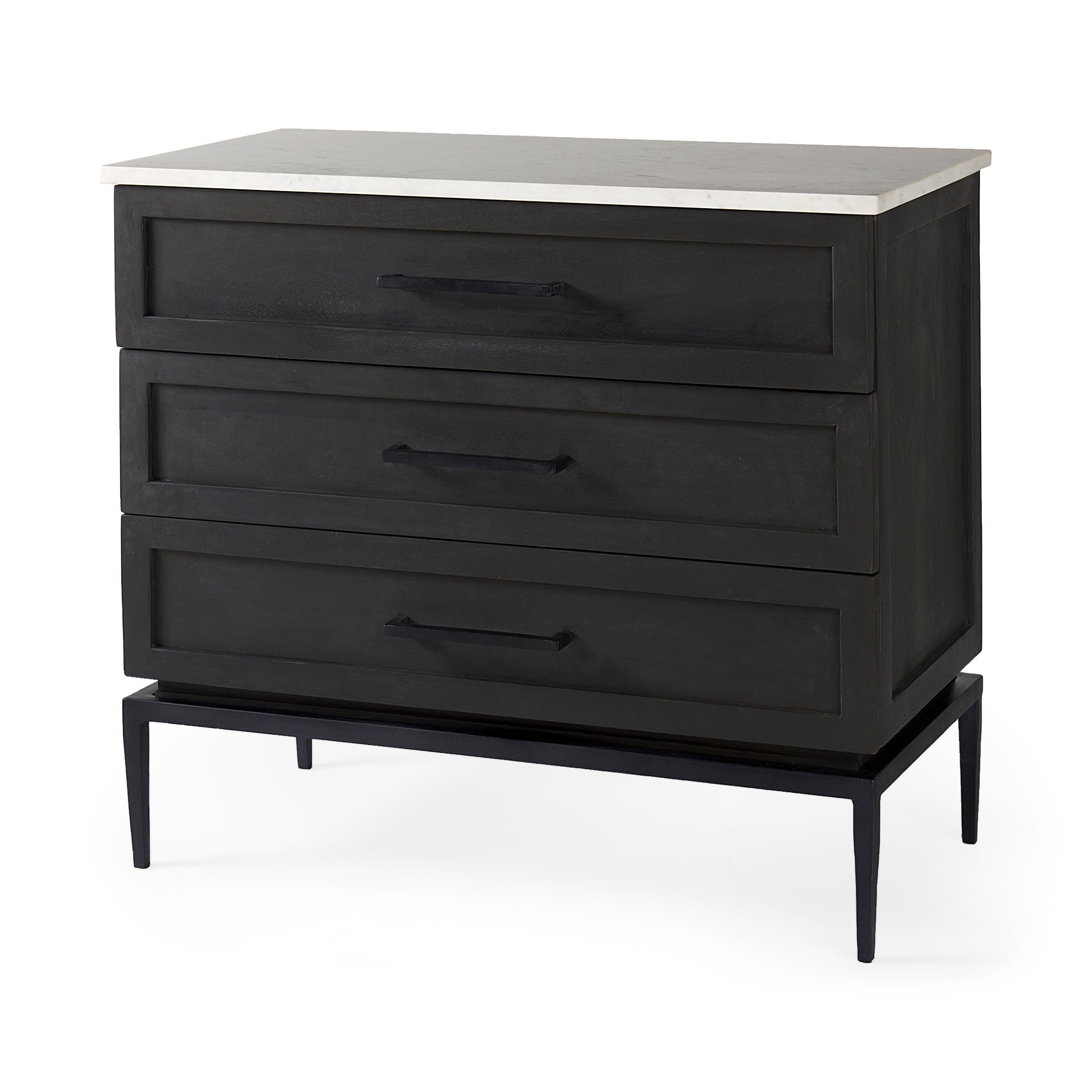 Mercana Divina 36" x 18.5" x 32" Solid Wood Accent Cabinet