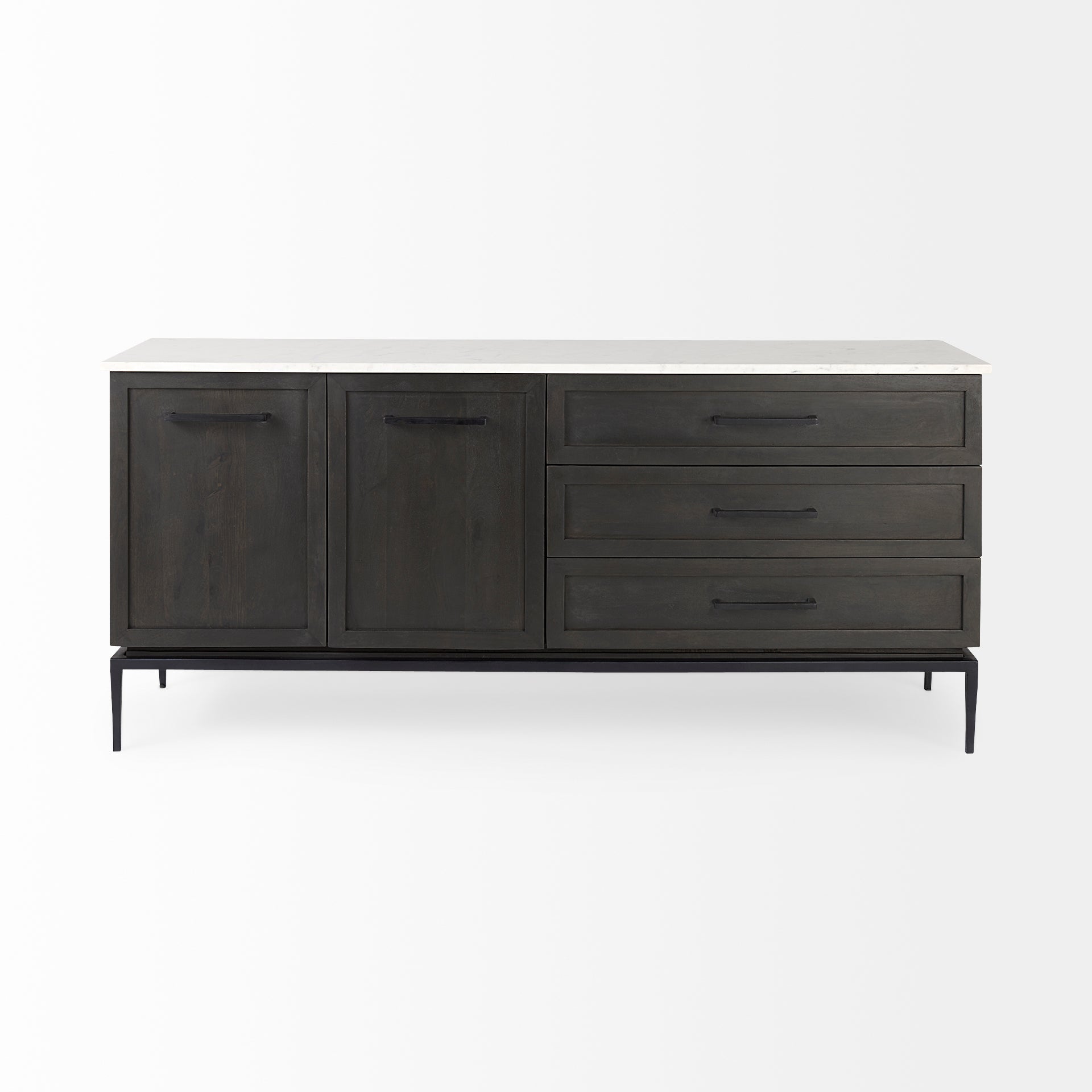 Mercana Divina 71" x 18.5" x 32" Solid Wood Sideboard