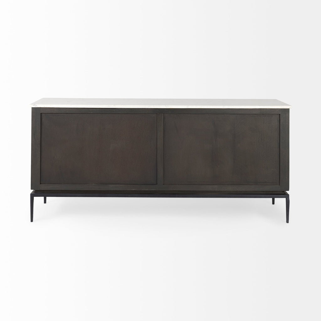 Mercana Divina 71" x 18.5" x 32" Solid Wood Sideboard