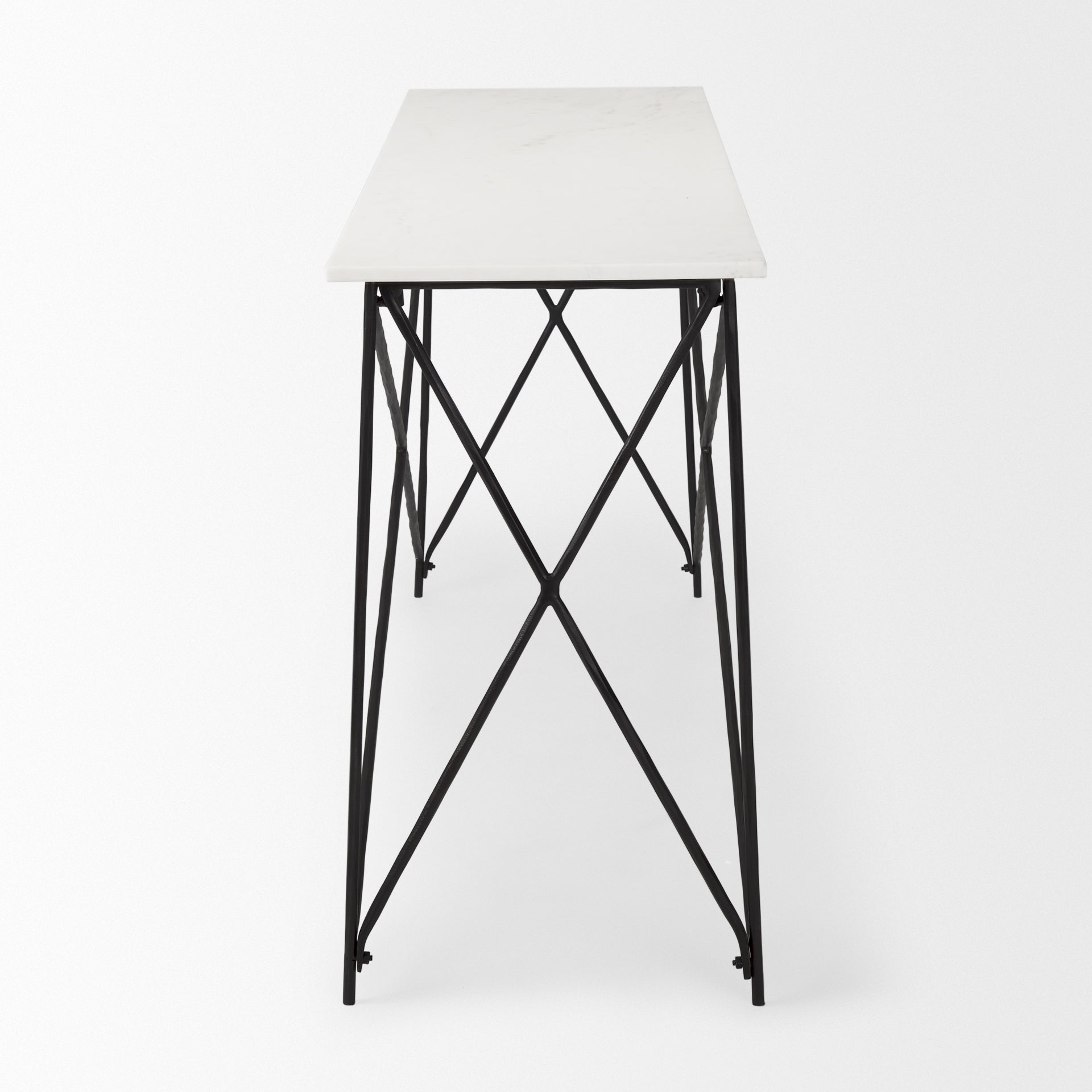 Mercana Lorlei 59" x 16" x 28.5" Iron Console Table
