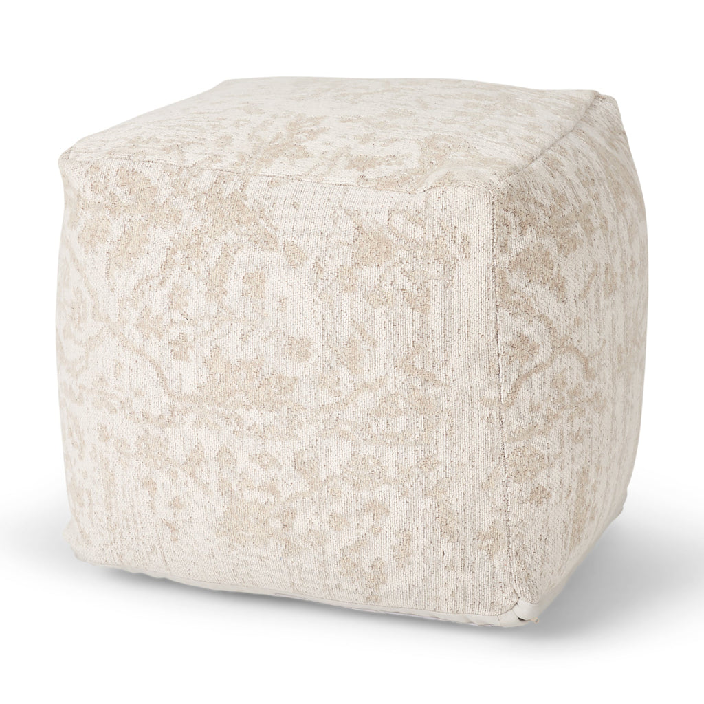 Mercana Khloe 18" x 18" x 18" Cotton Pouf