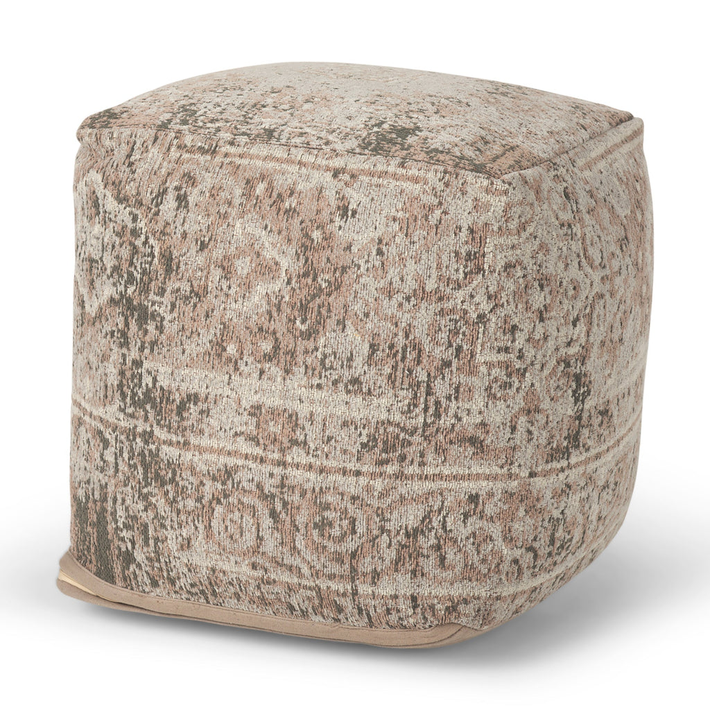 Mercana Khloe 18" x 18" x 18" Cotton Pouf