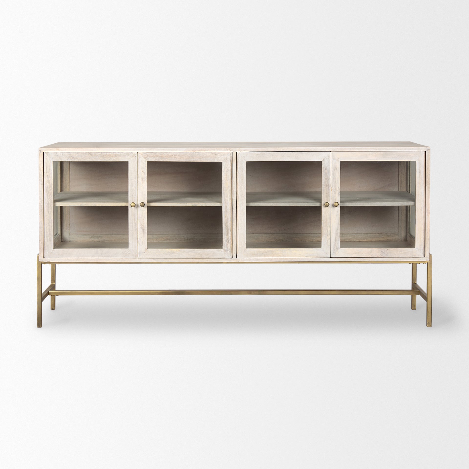 Mercana Arelius 70" x 18.8" x 32" Solid Wood Sideboard