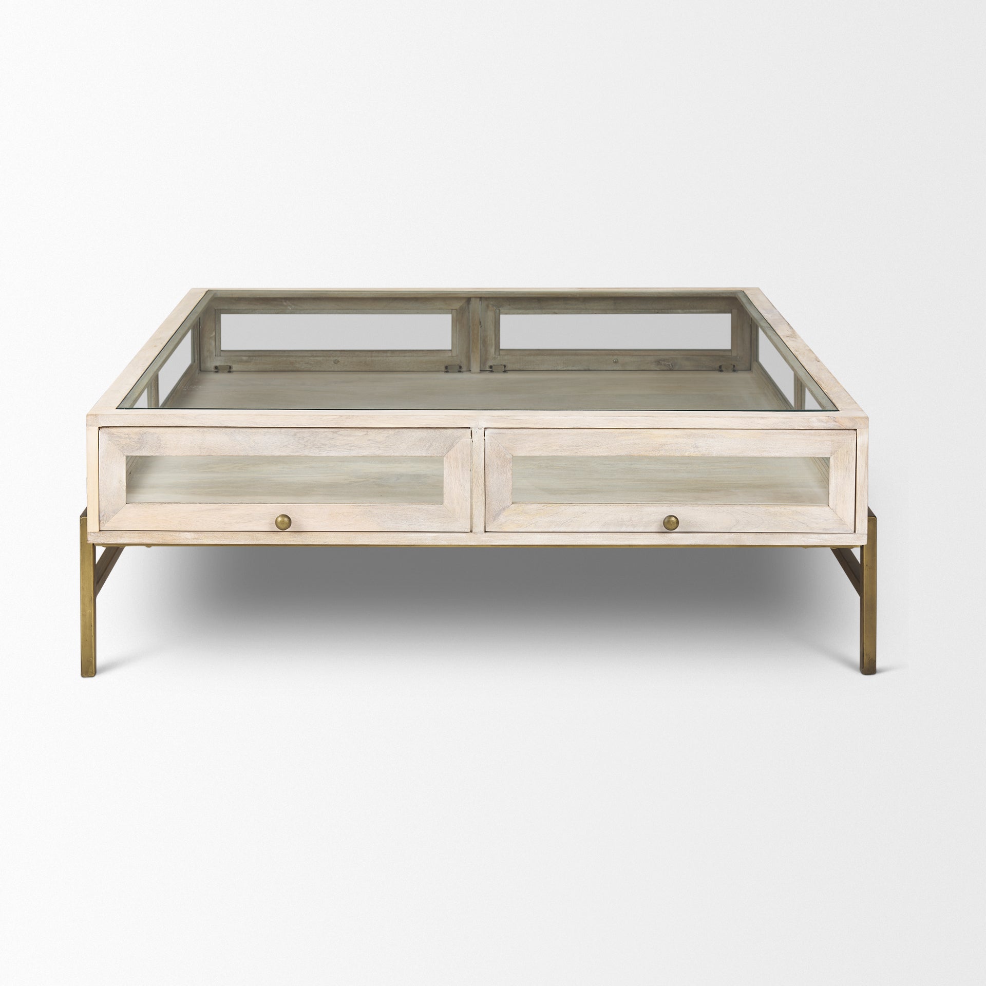 Mercana Arelius 43.5" x 43.5" x 15" Coffee Table