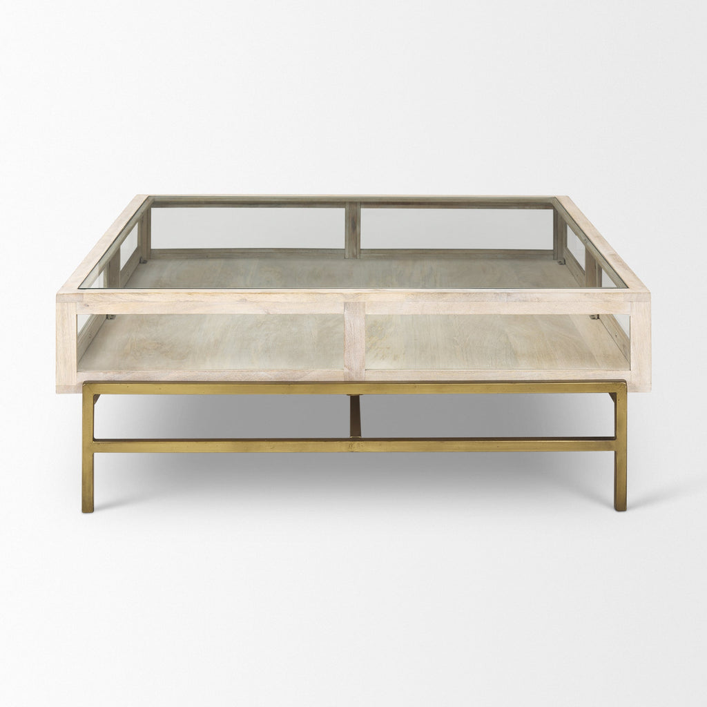 Mercana Arelius 43.5" x 43.5" x 15" Coffee Table