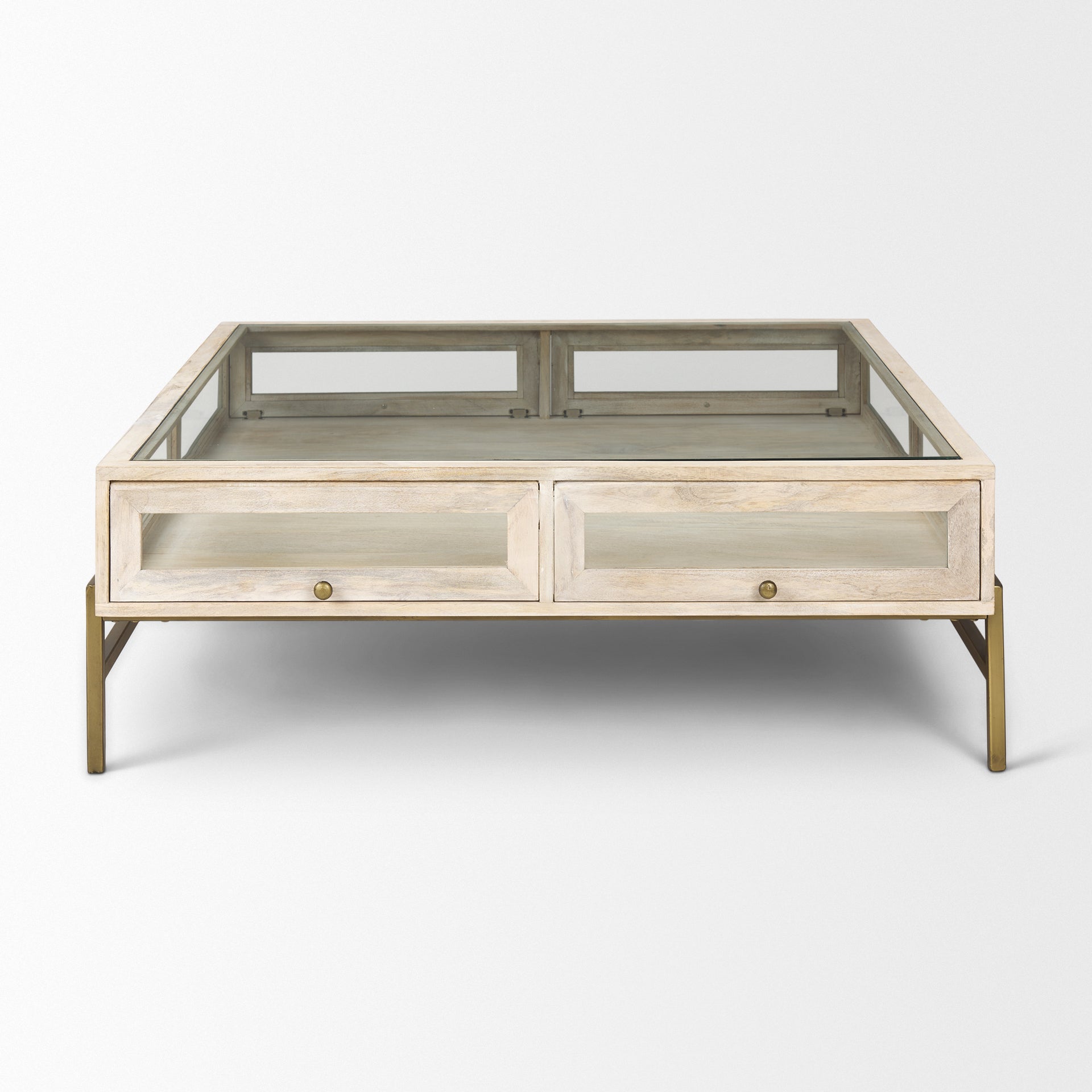 Mercana Arelius 43.5" x 43.5" x 15" Coffee Table