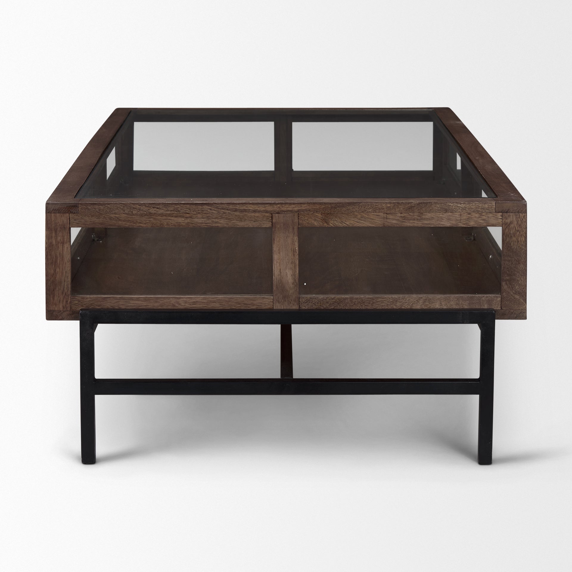 Mercana Arelius 49.5" x 29" x 15" Solid Wood Coffee Table