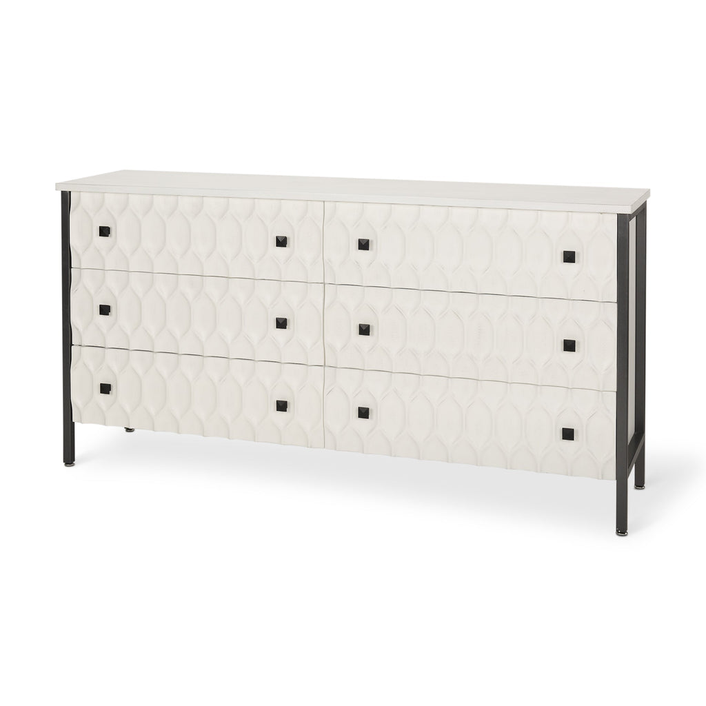 Mercana Savannah 62.6" x 15.8" x 31.5" Manufactured Wood Sideboard