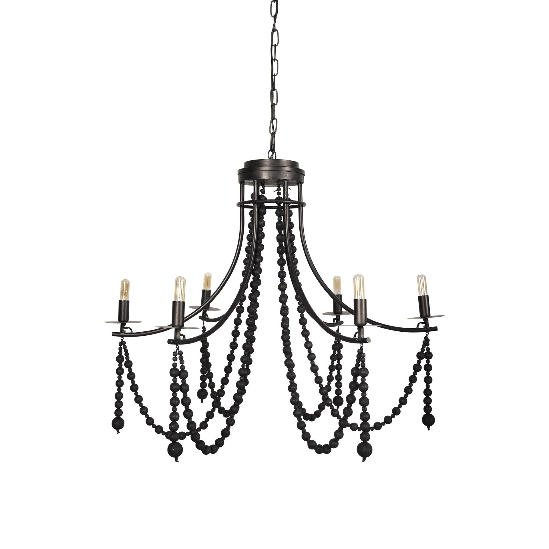 Mercana Selma 37.8" x 33.3" x 96.9" Metal Chandelier