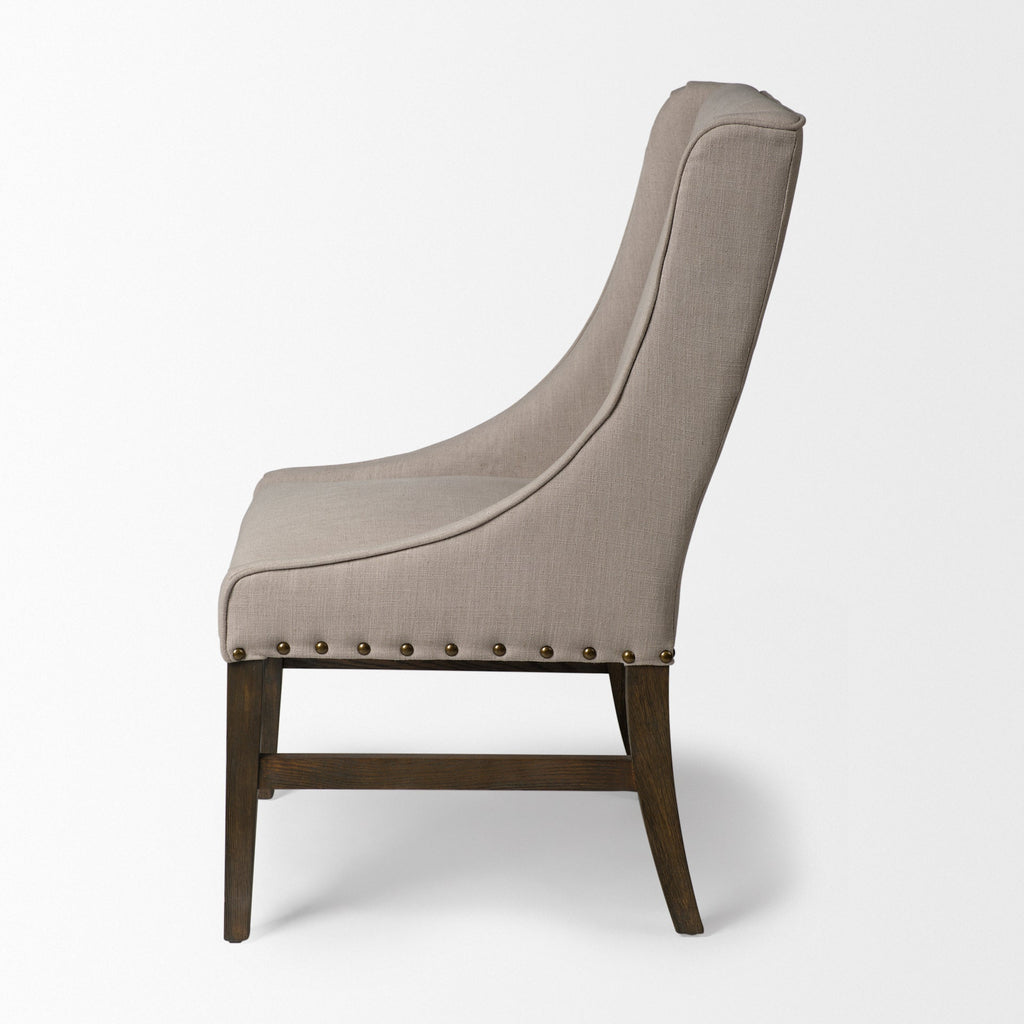 Mercana Kensington 22.3" x 23.3" x 39.5" Solid Wood Dining Chair